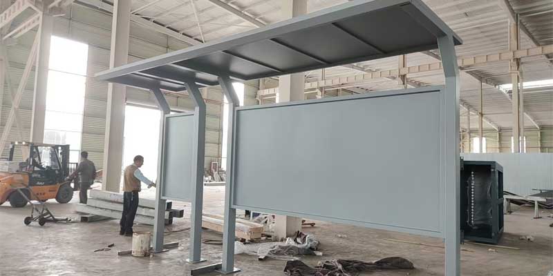 简约候车亭，点亮城市出行美学